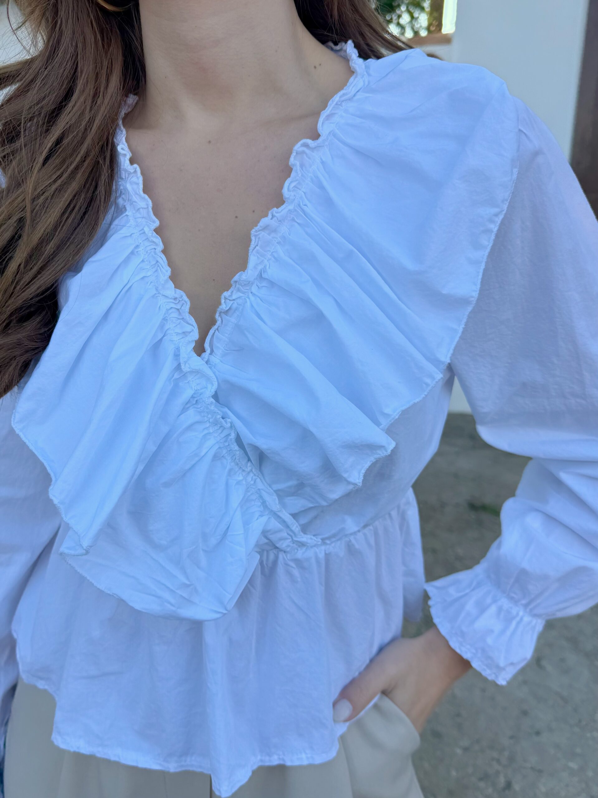 Blusa Rebeca Blanco - Imagen 3