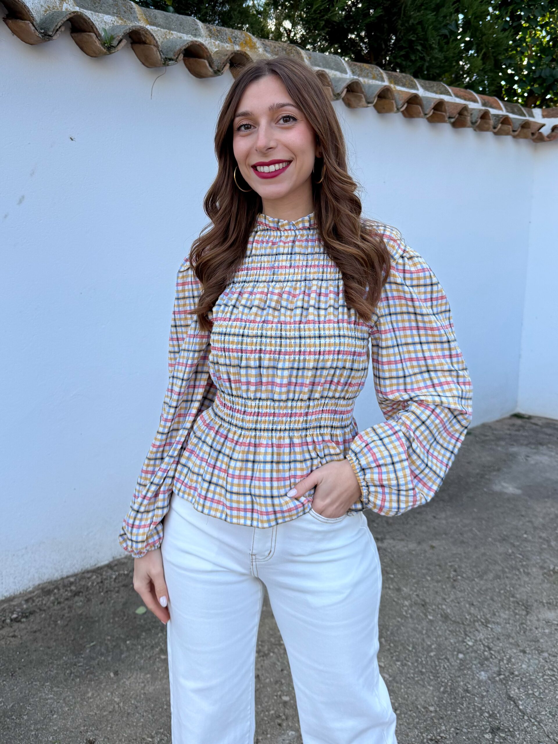 Blusa Laila Mostaza - Imagen 2