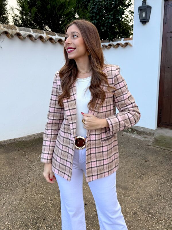 Blazer Mónaco Rosa - M