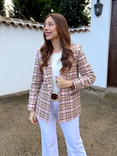 Blazer Mónaco Rosa - M