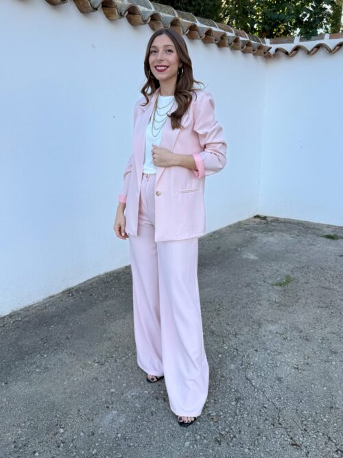 Pantalón Amelie Rosa Pastel