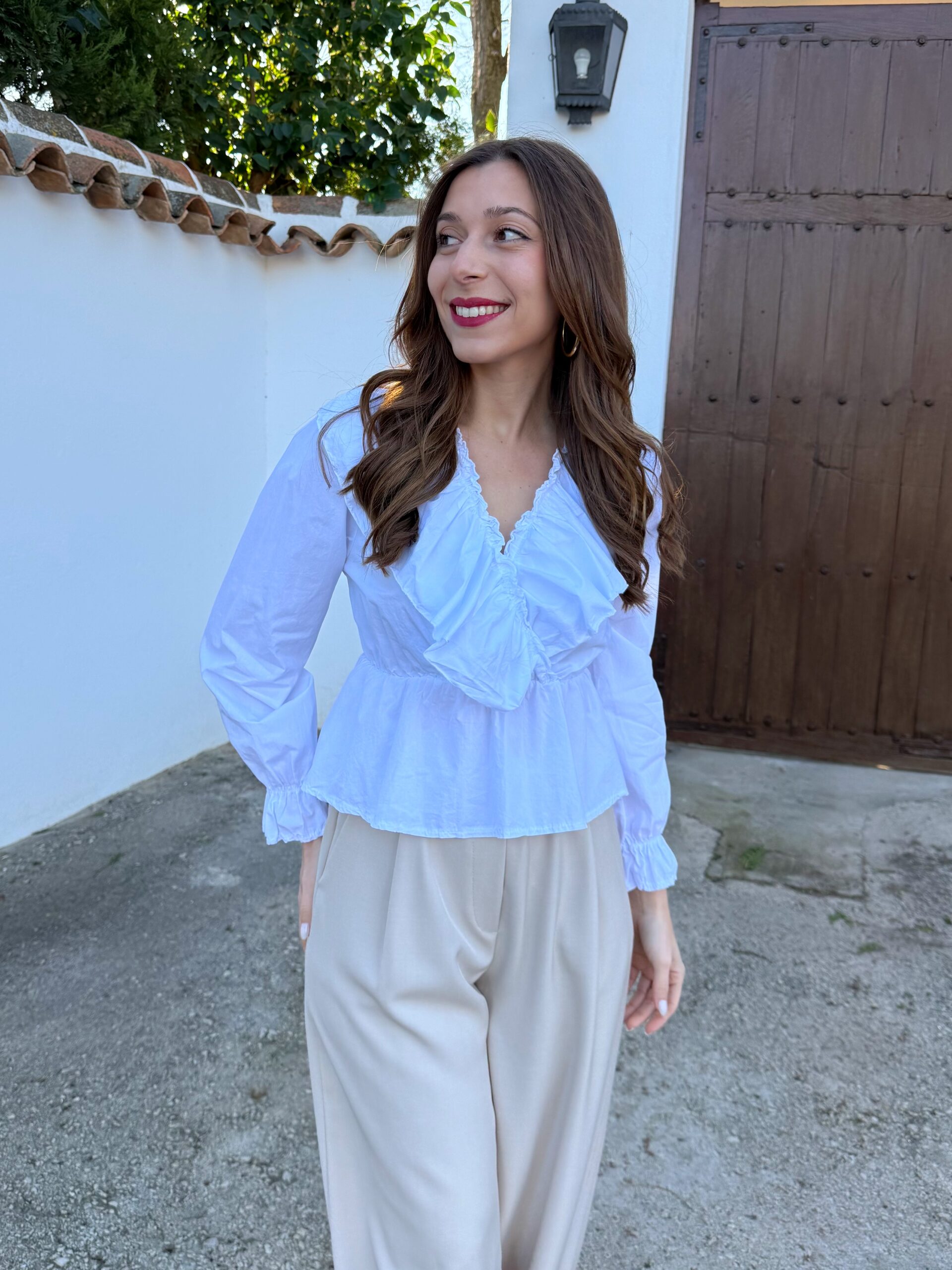 Blusa Rebeca Blanco - Imagen 4