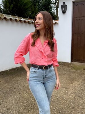 Camisa Nicole Coral