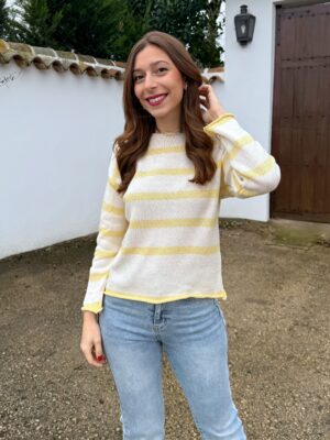 Jersey Hilo Amarillo Pastel