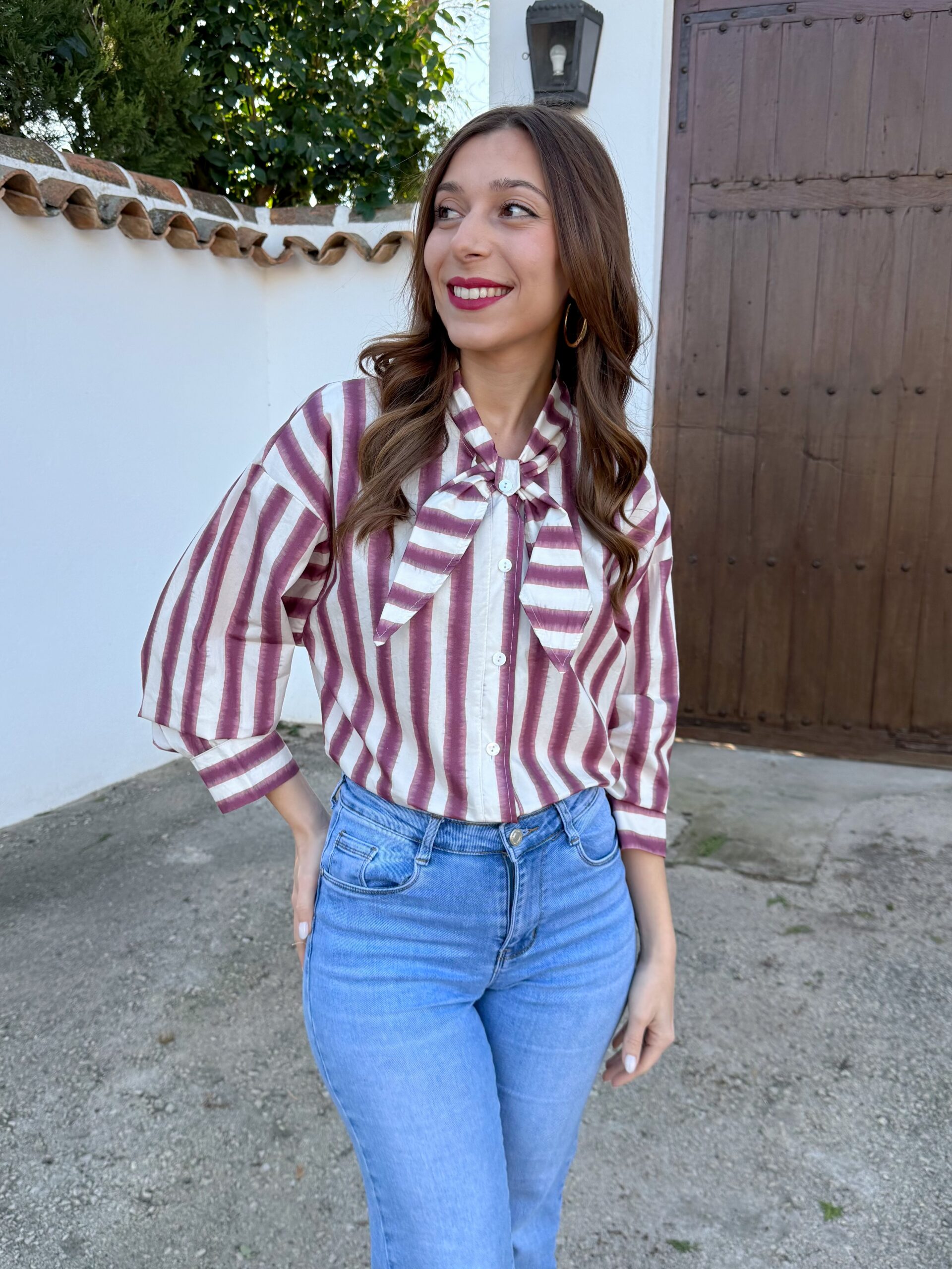 Camisa Pañuelo Buganvilla - Imagen 4