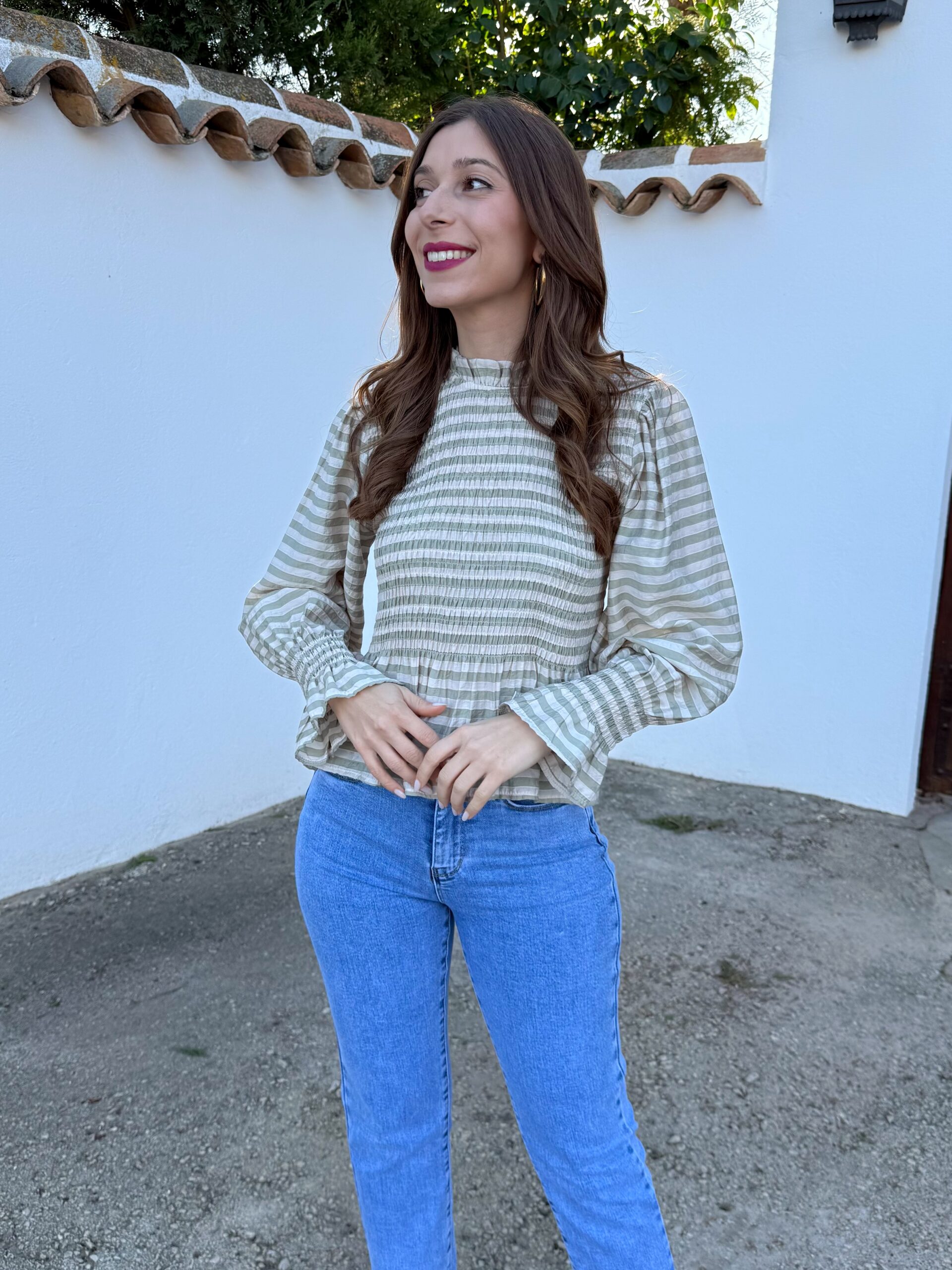 Blusa Fernanda Verde - Imagen 2