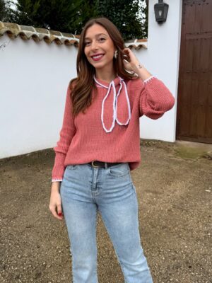 Jersey Lazo Terracota