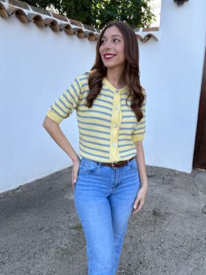 Cárdigan Kali Amarillo