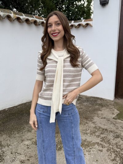 Jersey Pañuelo Beige