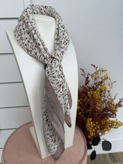 Pañuelo Algodón Flores Mini