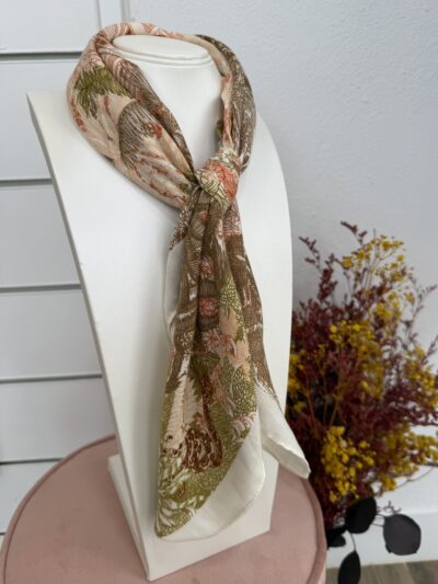 Pañuelo Algodón Selva Kaki