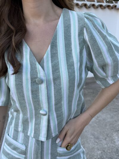 Chaqueta Aveiro Verde