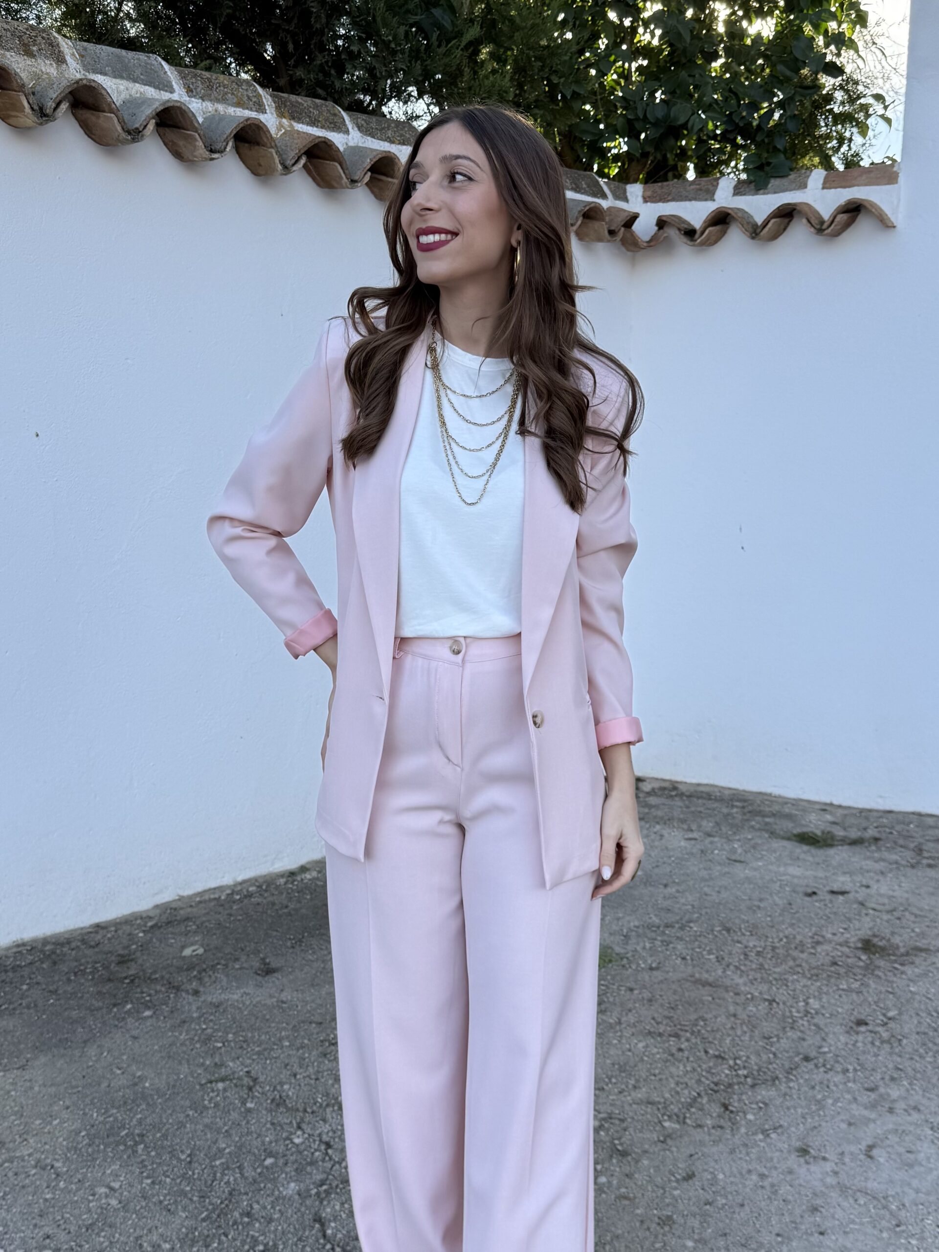 Americana Amelie Rosa Pastel - Imagen 6