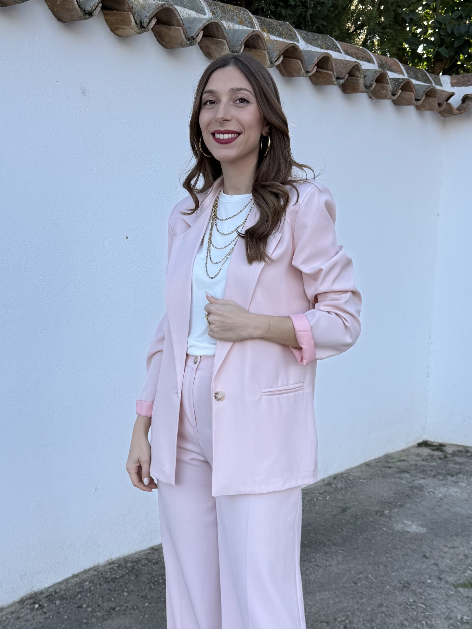 Americana Amelie Rosa Pastel - Imagen 5