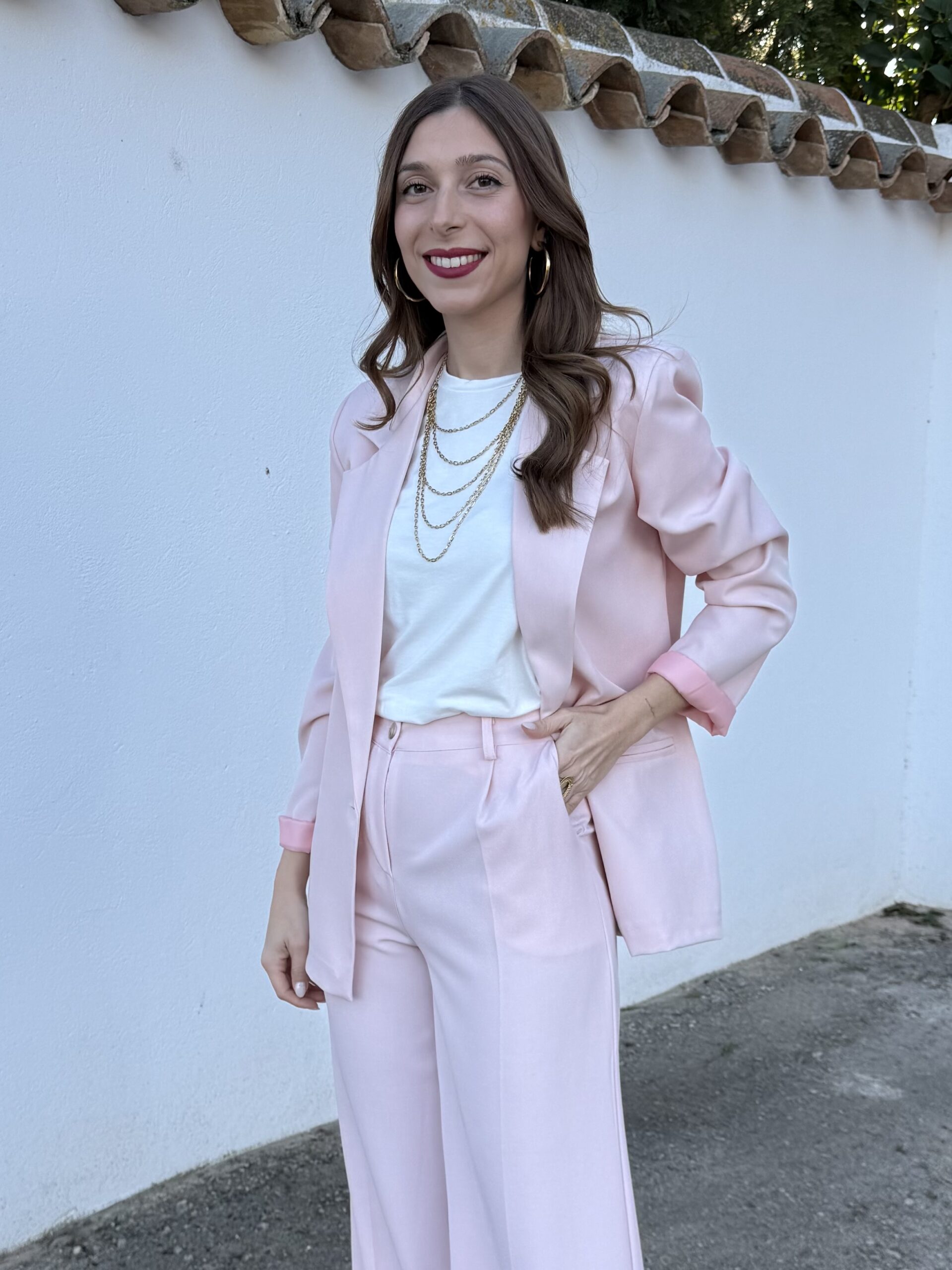 Americana Amelie Rosa Pastel - Imagen 3