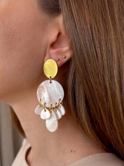 Pendiente Hindu Dorado