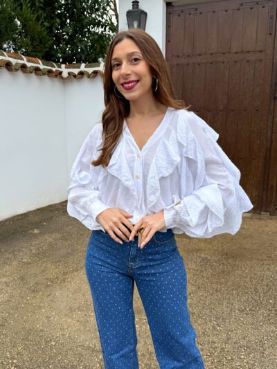 Camisa Sevilla Blanco - Talla única