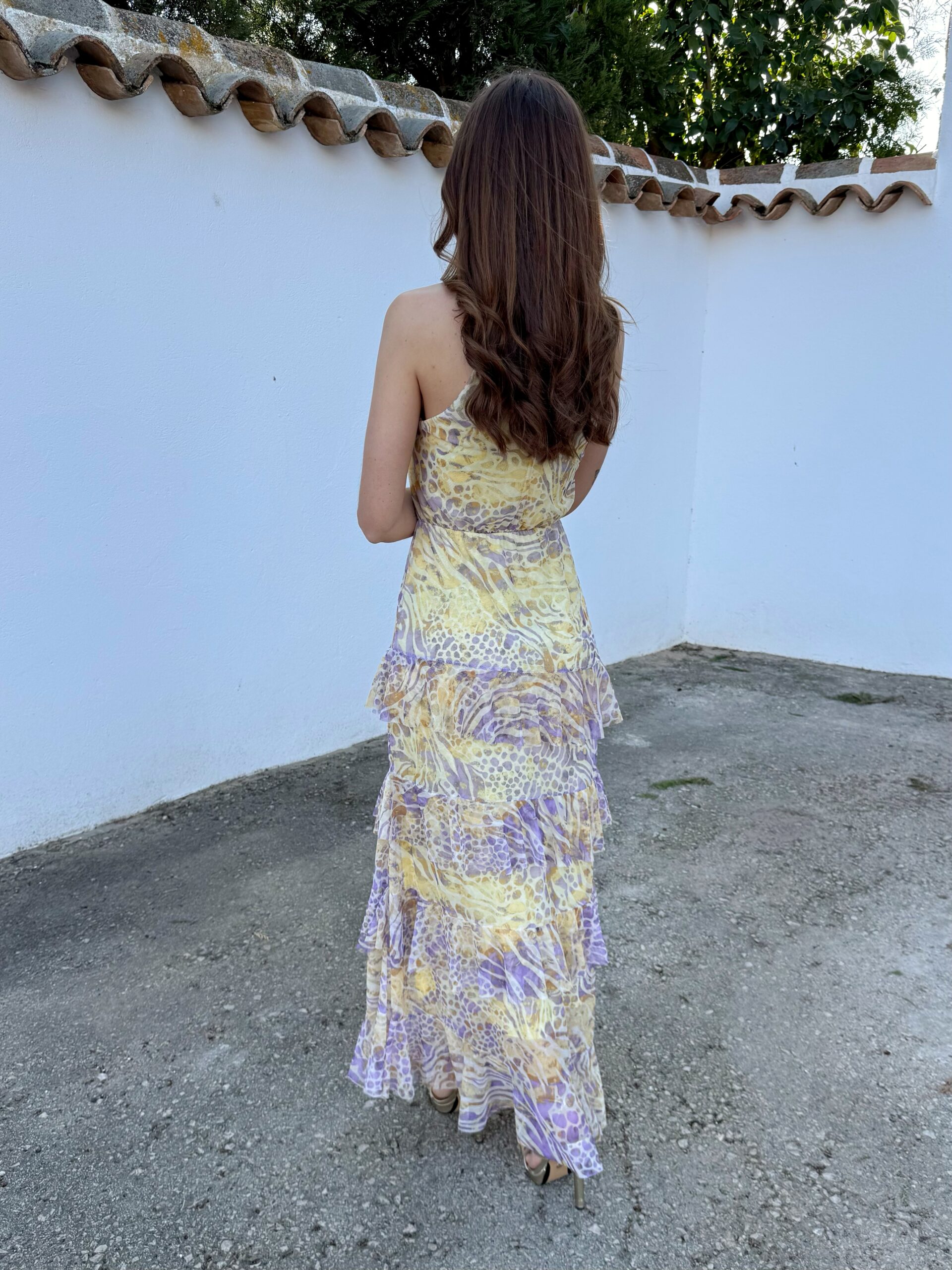 Vestido Paola Amarillo - Imagen 4