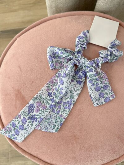 Coletero Lazo Flores Lavanda