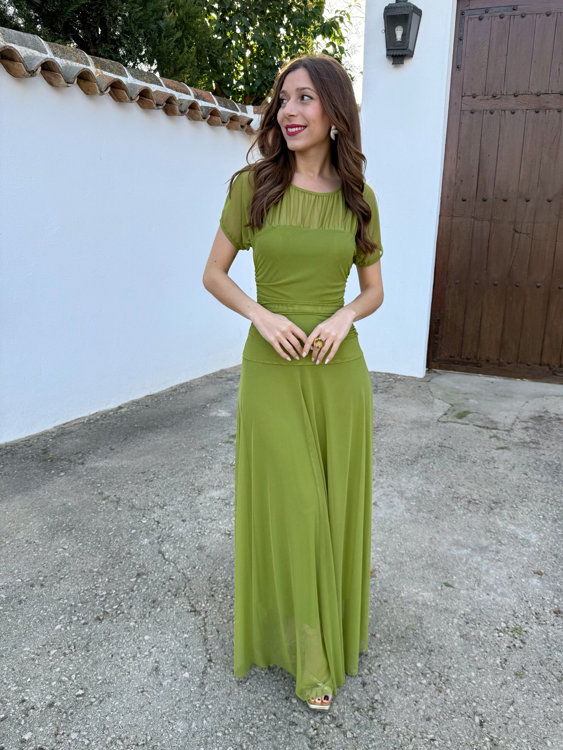 Vestido Esperanza Verde - Imagen 6