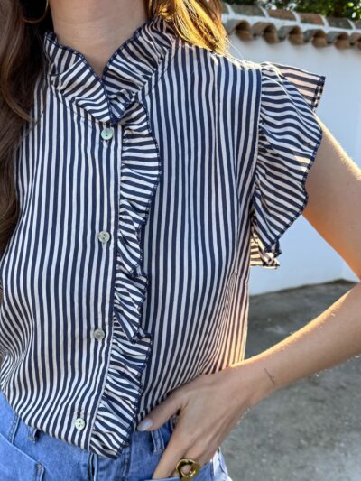 Camisa Georgia Azul Marino