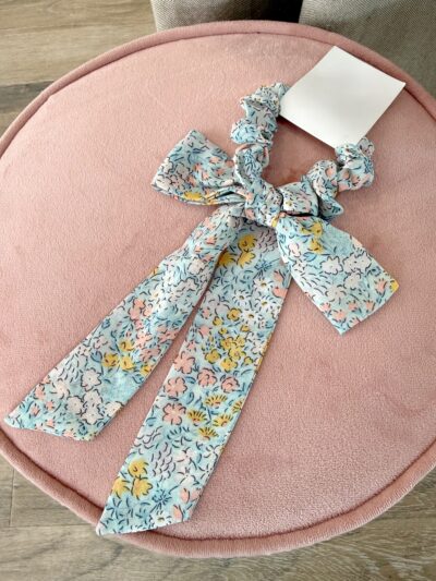 Coletero Lazo Flores Celeste