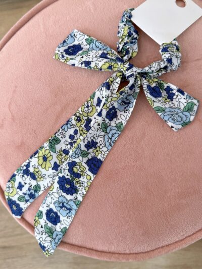 Coletero Lazo Flores Azul