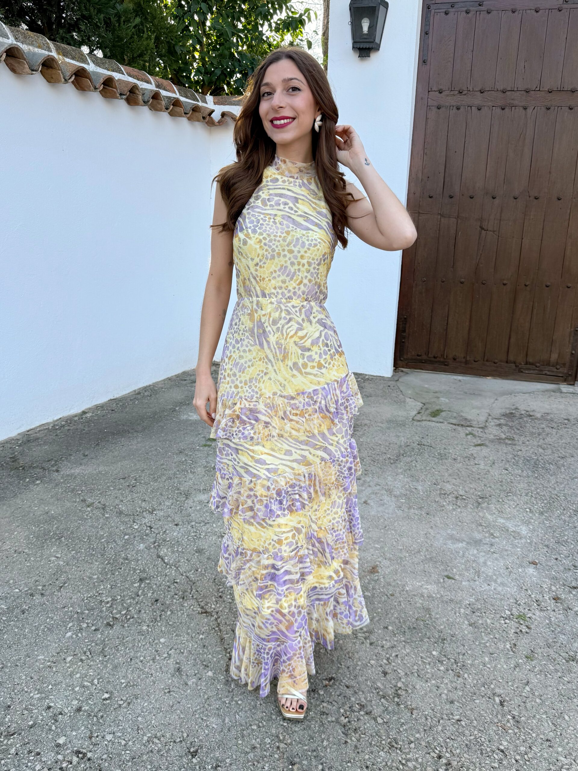 Vestido Paola Amarillo - Imagen 2