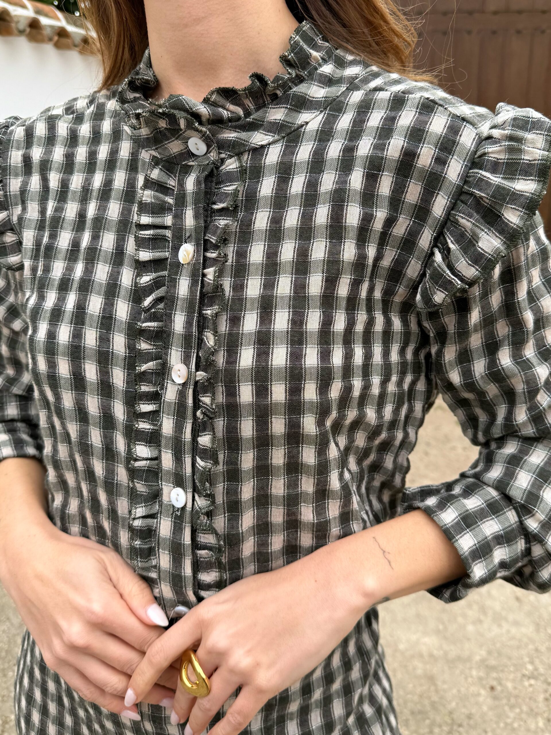 Camisa Campera Verde - Imagen 2