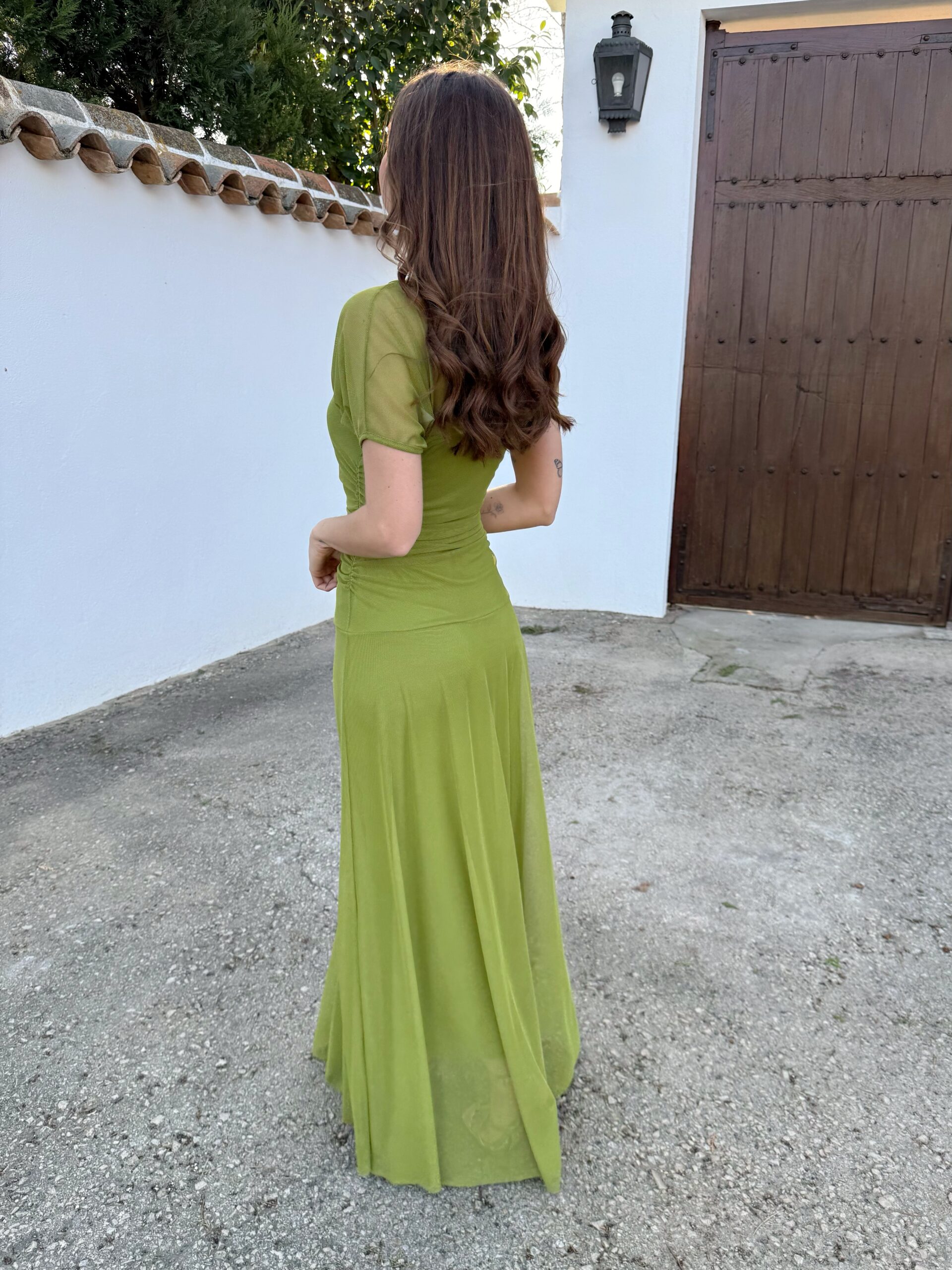 Vestido Esperanza Verde - Imagen 3