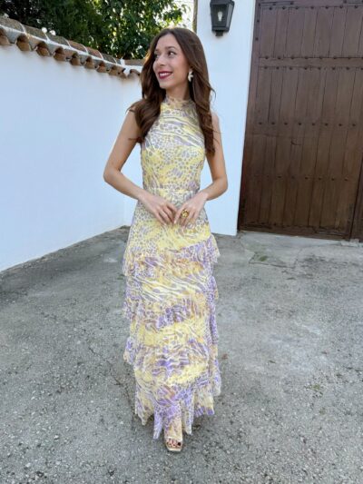 Vestido Paola Amarillo