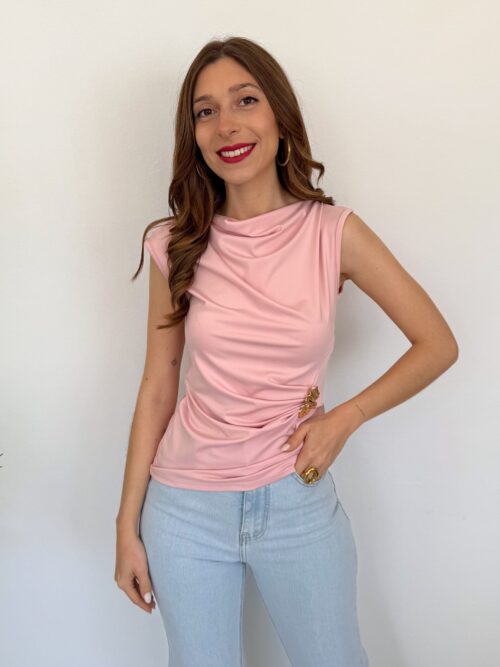 Camiseta Karen Rosa - Talla única