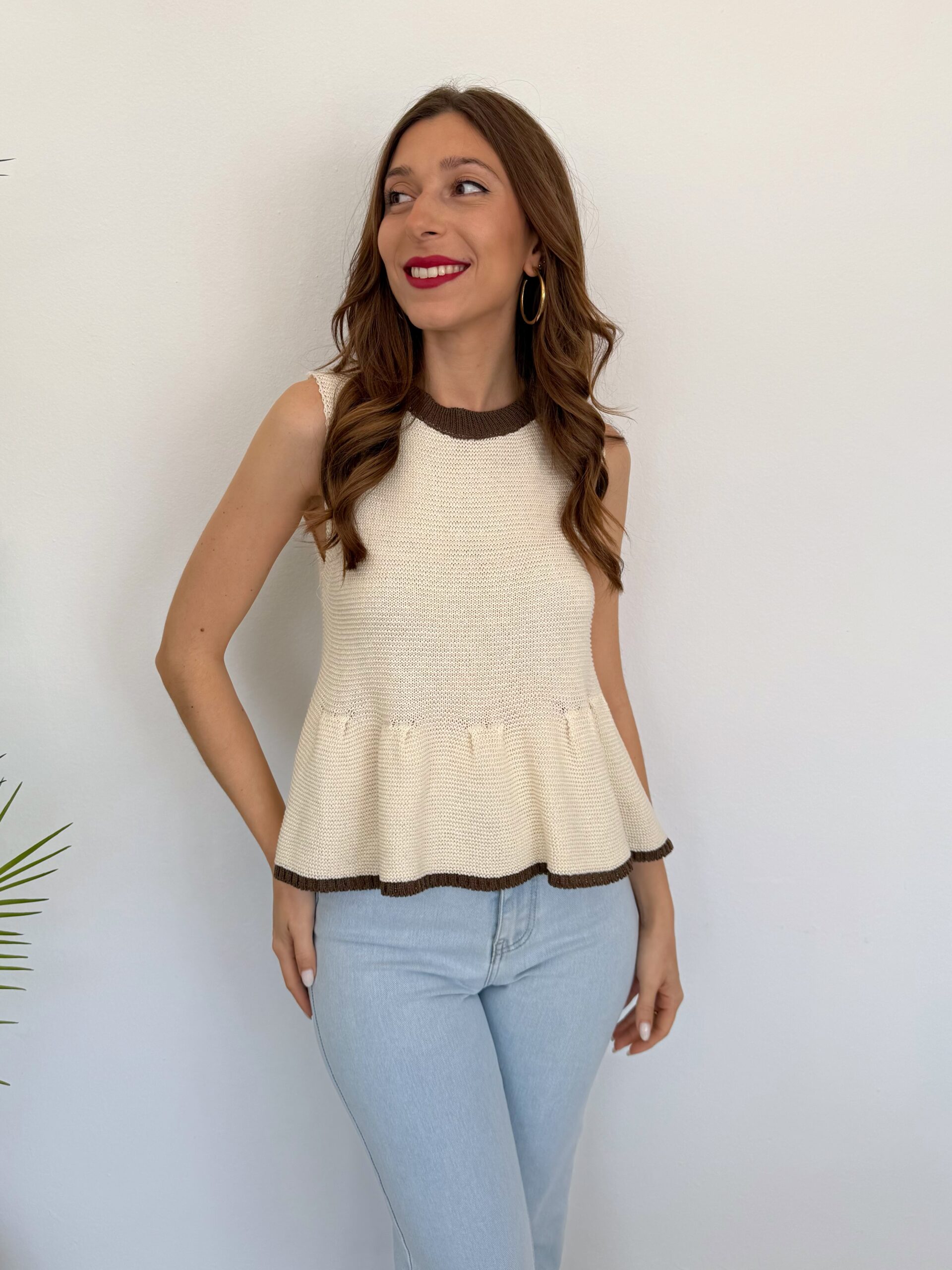 Top Hilo Muse Beige