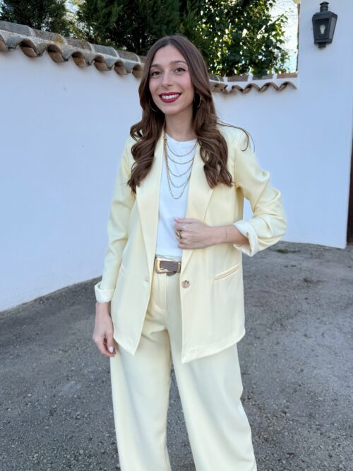 Americana Amelie Amarillo Pastel