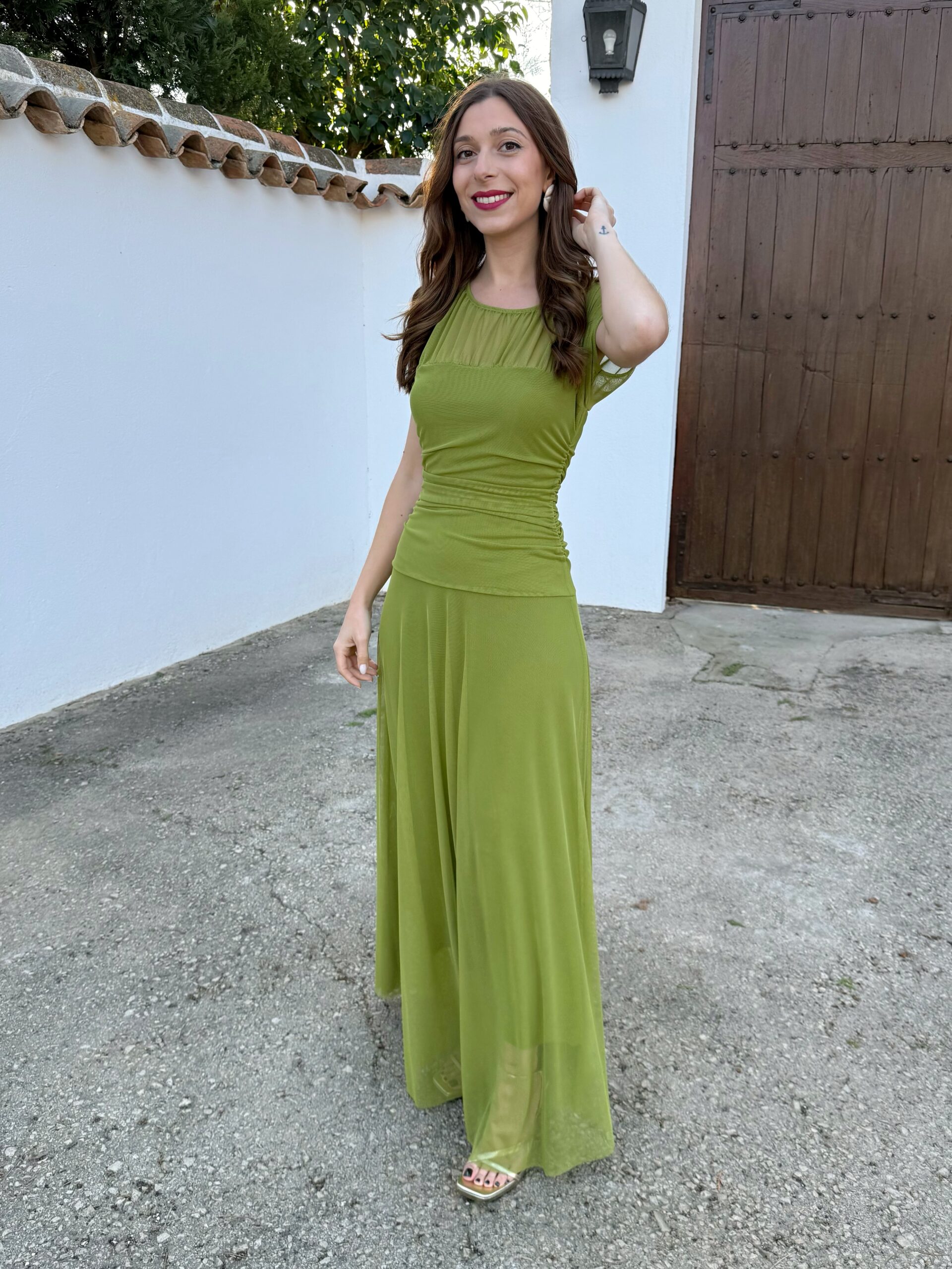 Vestido Esperanza Verde - Imagen 4