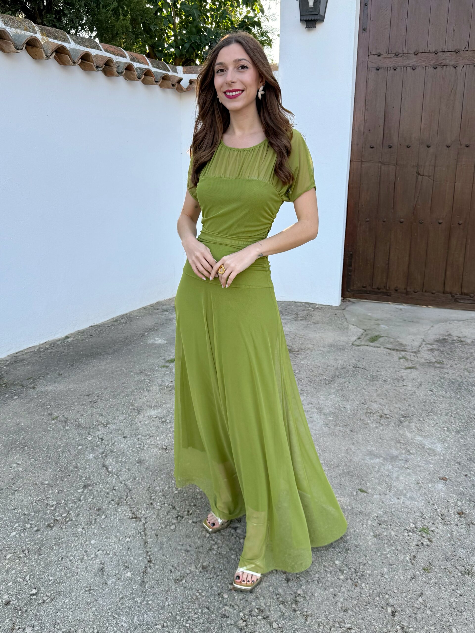 Vestido Esperanza Verde