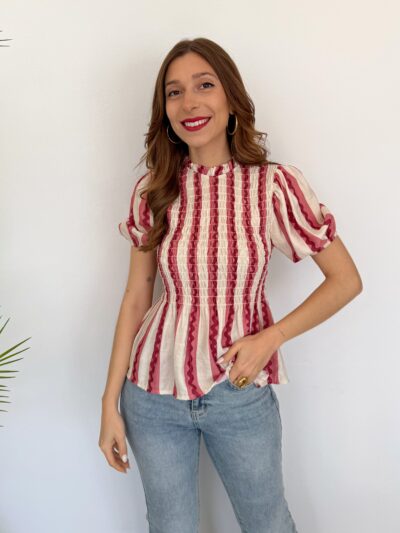 Blusa Mauri Rosa