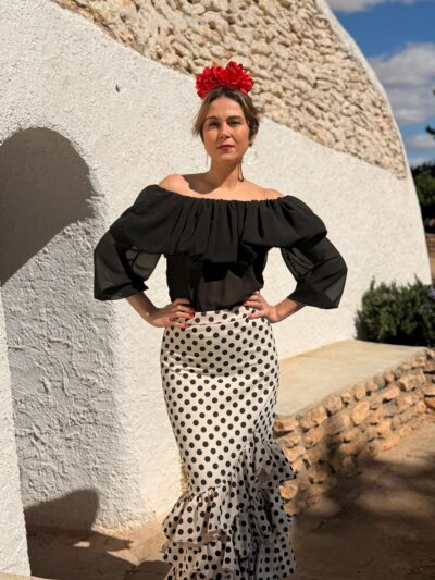 Falda Rosario Blanca