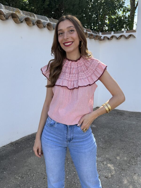 Blusa Tulum Rosa - Talla única