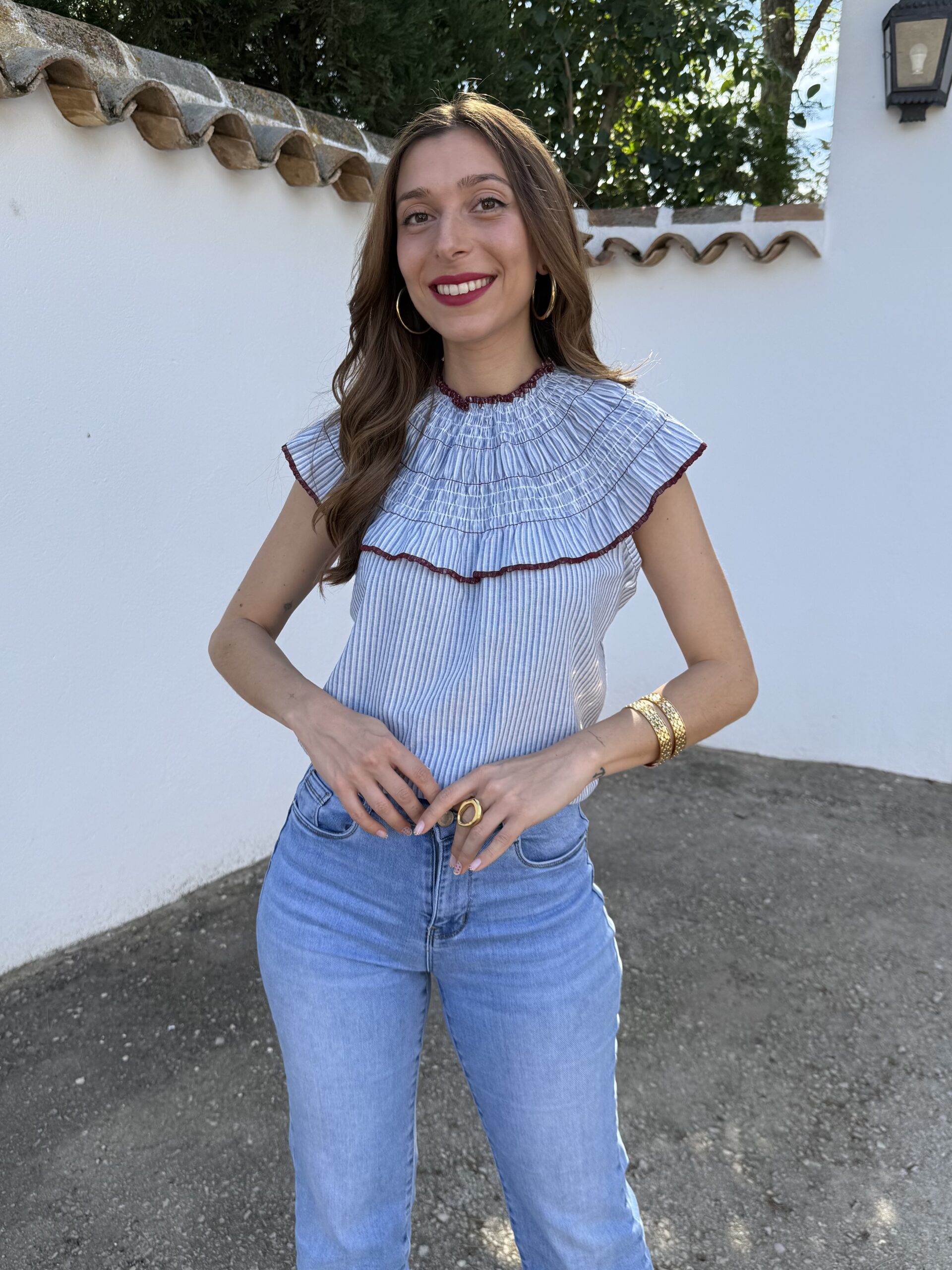 Blusa Tulum Azul - Imagen 3