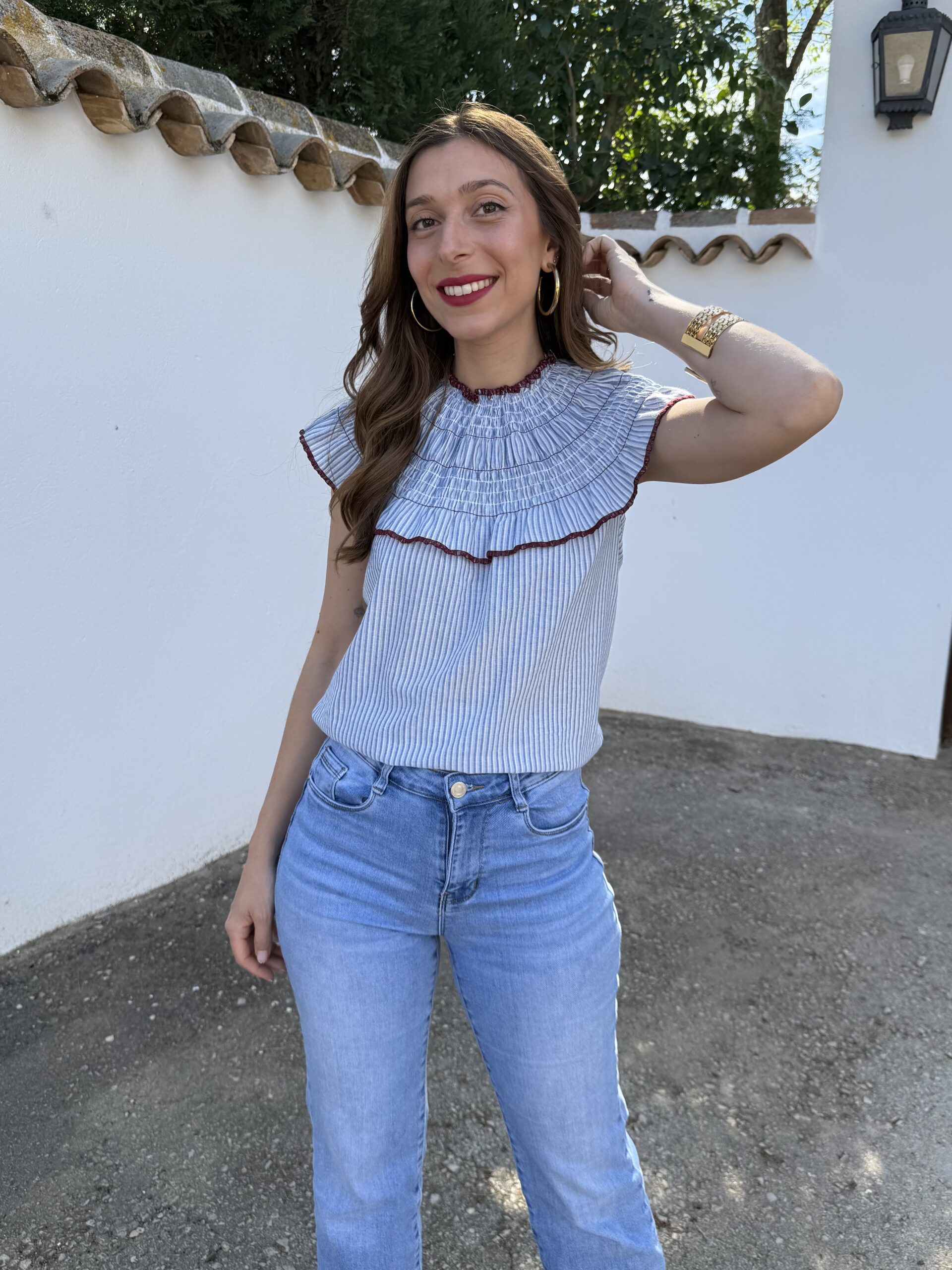 Blusa Tulum Azul - Imagen 4