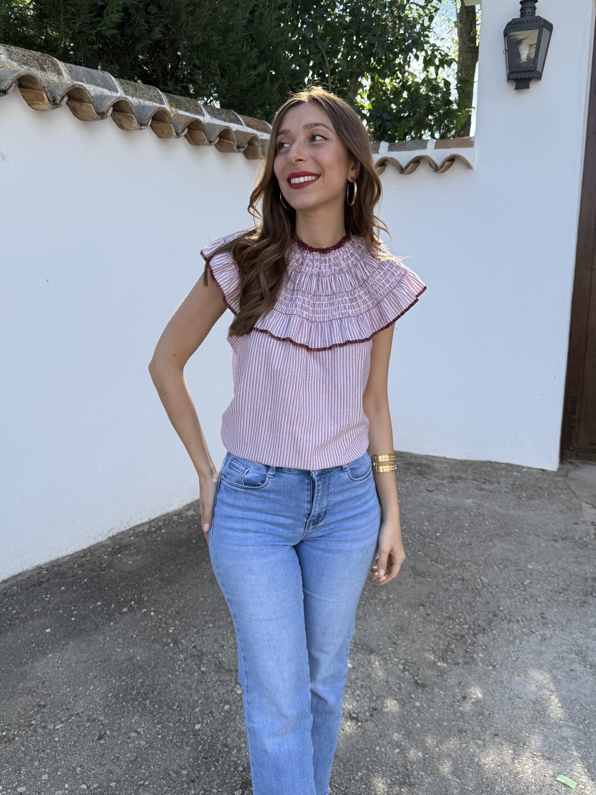 Blusa Tulum Vino - Imagen 5