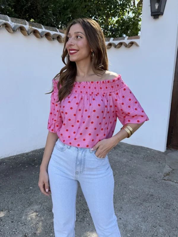 Top Medrano Rosa