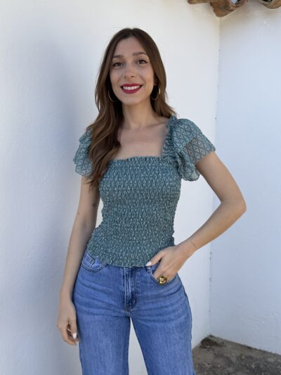 Top Formentera Azul - Talla única