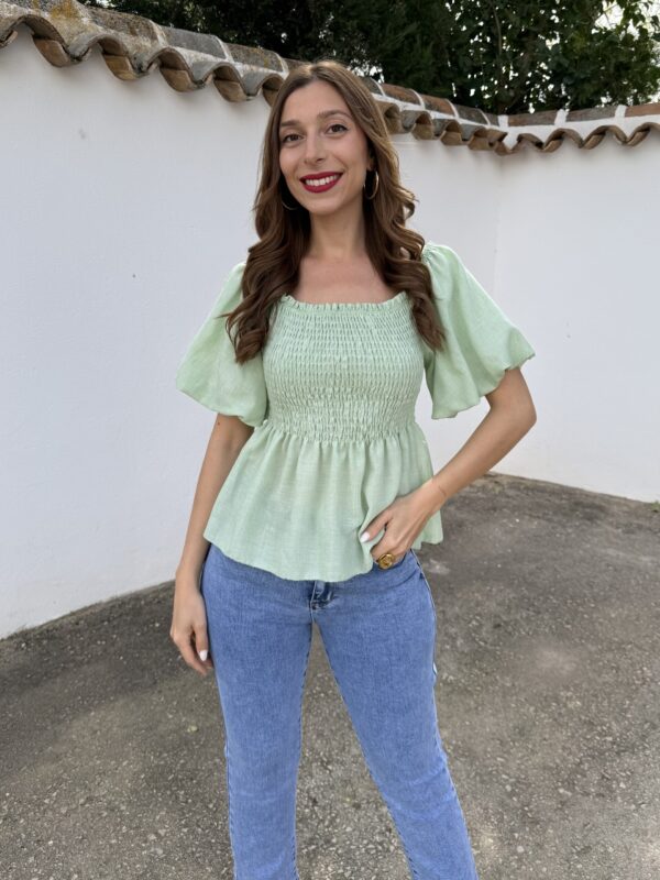 Blusa Lirio Verde