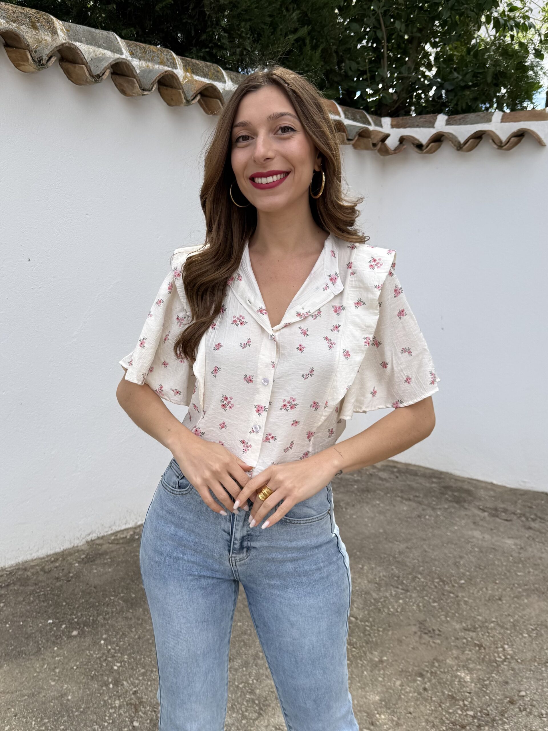 Camisa Coquette Flores - Imagen 5