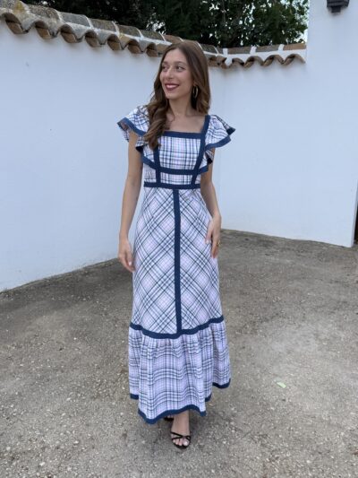 Vestido Irina Azul - S