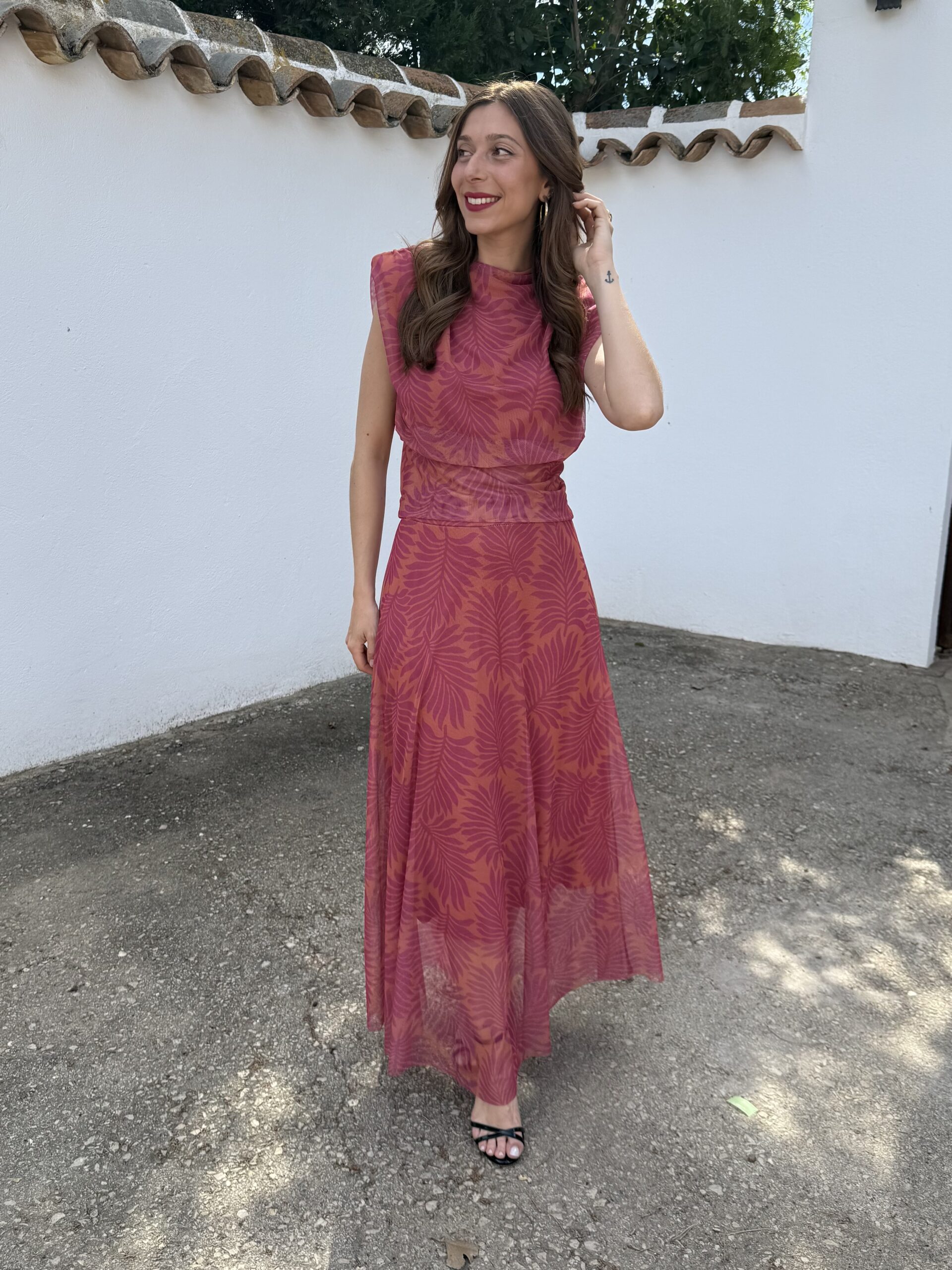 Conjunto Tul Palm Coral - Imagen 8