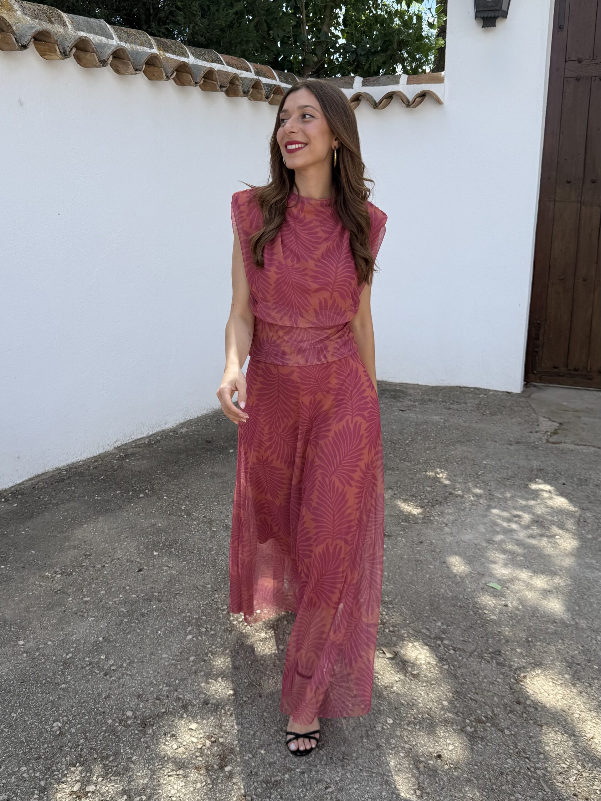 Conjunto Tul Palm Coral - Imagen 7