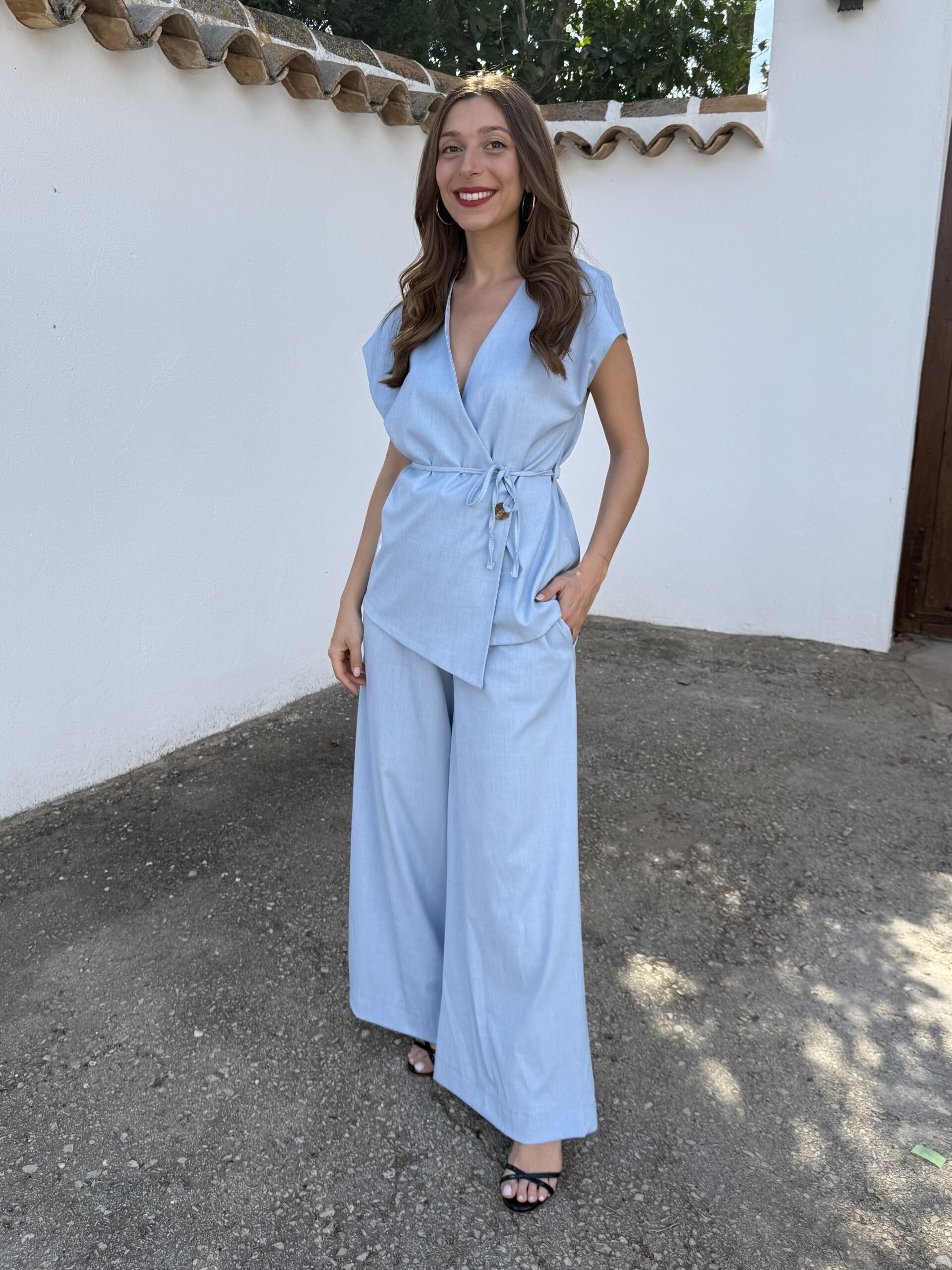 Conjunto Denim Claro